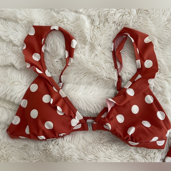Xhilaration Other - Xhilaration polka dot bikini top. Size large.